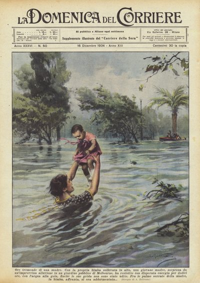 Ore tremende di una madre da Achille Beltrame