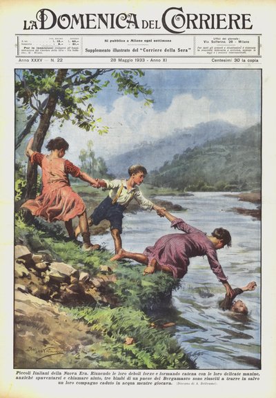 Piccoli italiani della nuova era da Achille Beltrame