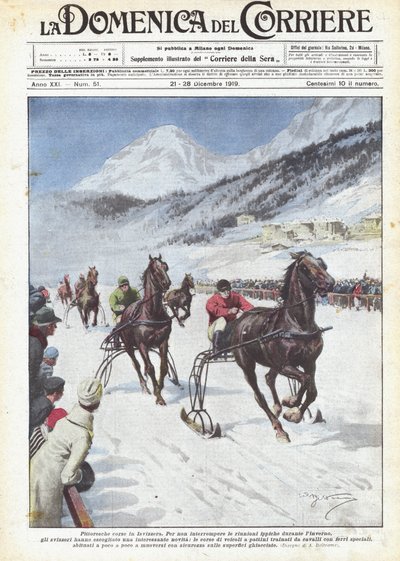Pittoresche corse in Svizzera da Achille Beltrame