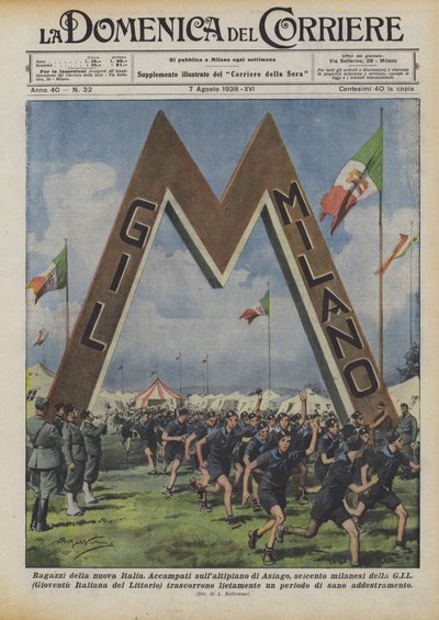 Ragazzi della nuova Italia da Achille Beltrame