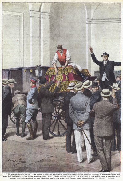 Sic transit gloria mundi! da Achille Beltrame