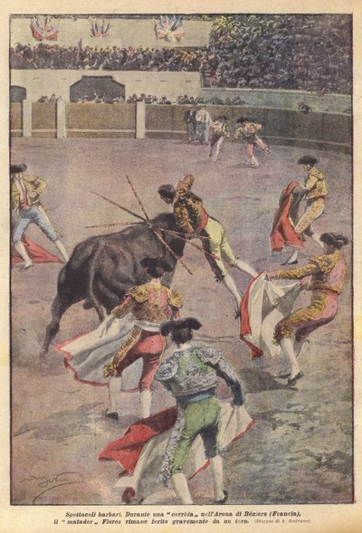 Spettacoli barbari da Achille Beltrame
