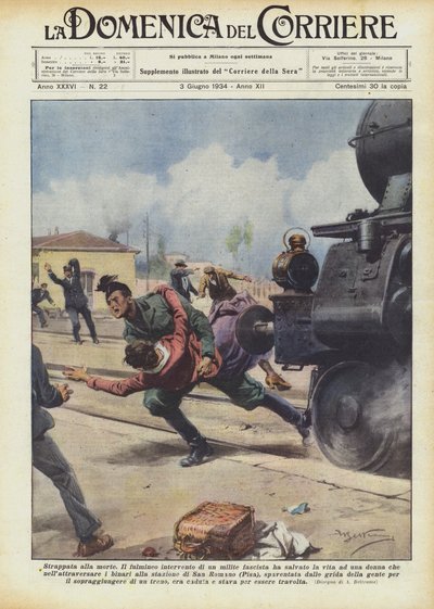 Strappata alla morte da Achille Beltrame