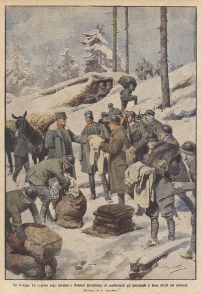 Sul Grappa da Achille Beltrame