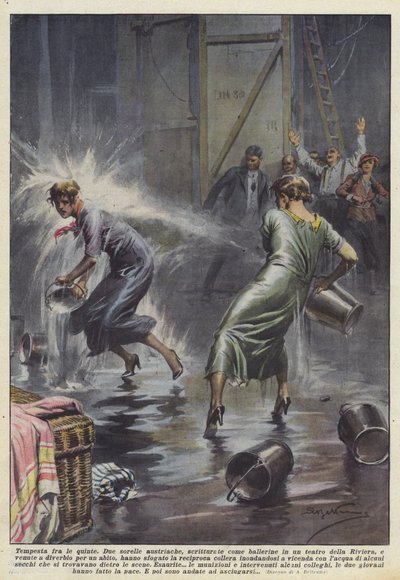 Tempesta fra le quinte da Achille Beltrame
