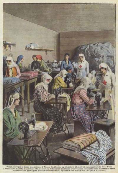 Tempi nuovi per le donne maomettane da Achille Beltrame