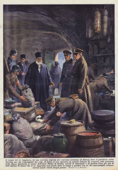 Il tesoro del re fuggitivo da Achille Beltrame