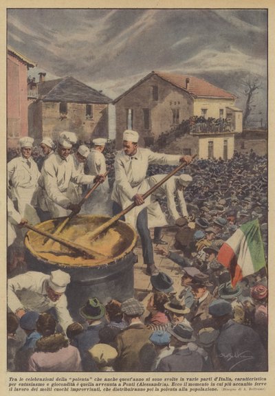 Tra le celebrazioni della polenta che anche quest