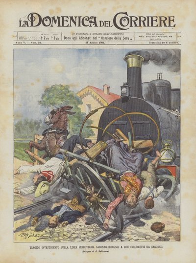 Tragico investimento sulla linea ferroviaria Saronno-Seregno, a due chilometri da Saronno da Achille Beltrame