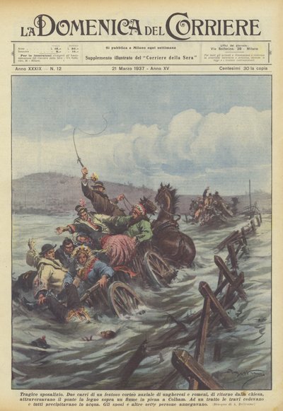 Tragico sposalizio da Achille Beltrame