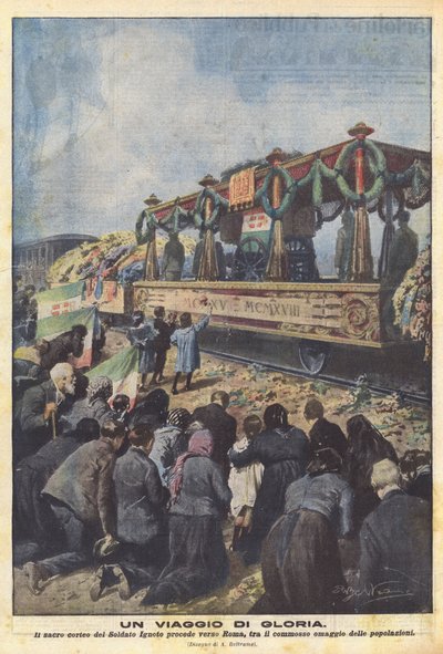 Un viaggio di gloria da Achille Beltrame