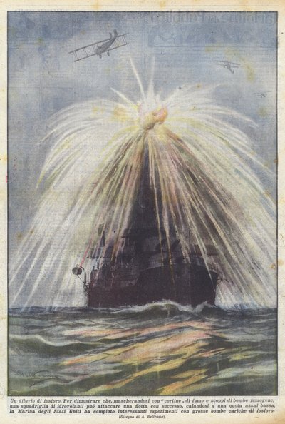 Un diluvio di fosforo da Achille Beltrame