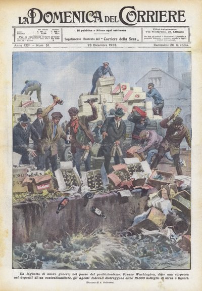 Un laghetto di nuovo genere, nel paese del proibizionismo da Achille Beltrame