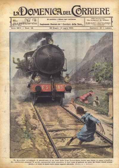 Un miracoloso salvataggio da Achille Beltrame
