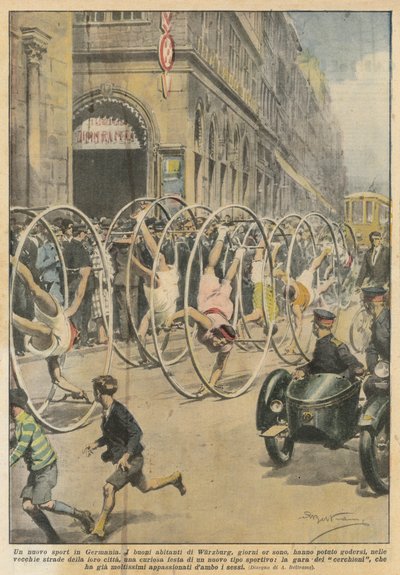 Un nuovo sport in Germania da Achille Beltrame