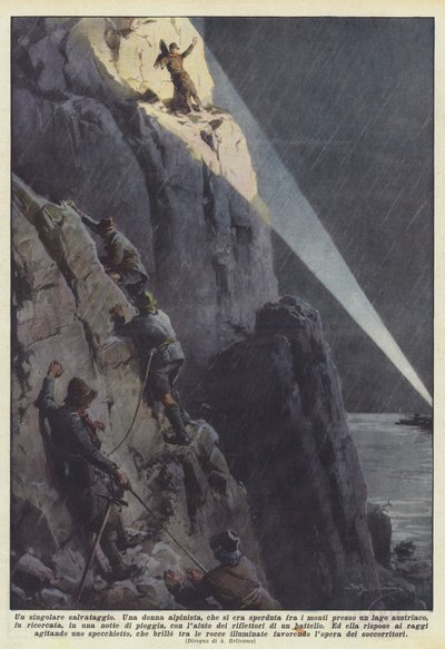 Un singolare salvataggio da Achille Beltrame