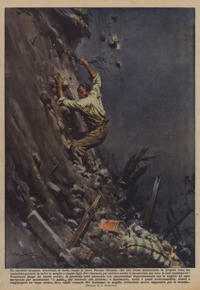 Un terribile dramma da Achille Beltrame