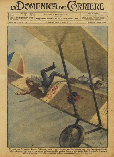 Un volo non desiderato da Achille Beltrame