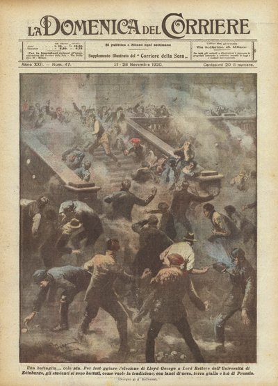 Una battaglia colorata da Achille Beltrame