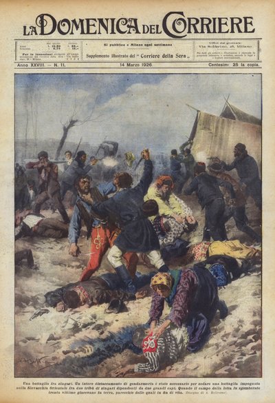 Una battaglia fra zingari da Achille Beltrame