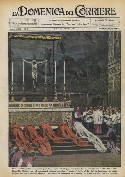 Una caratteristica cerimonia per la nomina di cinque nuovi cardinali, l