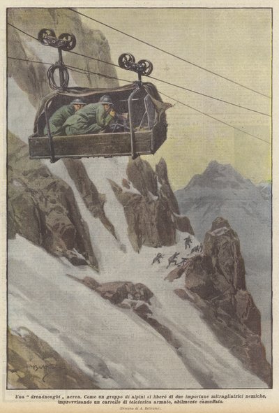 Una dreadnought aerea da Achille Beltrame