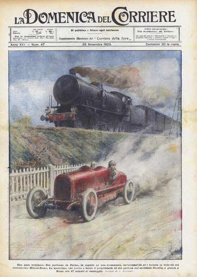 Una gara originale da Achille Beltrame