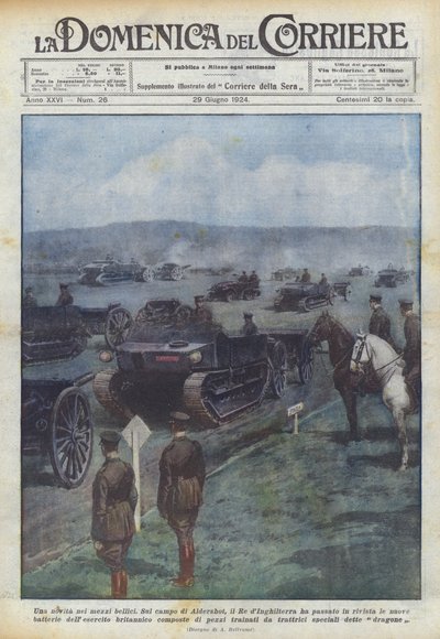 Una novità nei mezzi bellici da Achille Beltrame