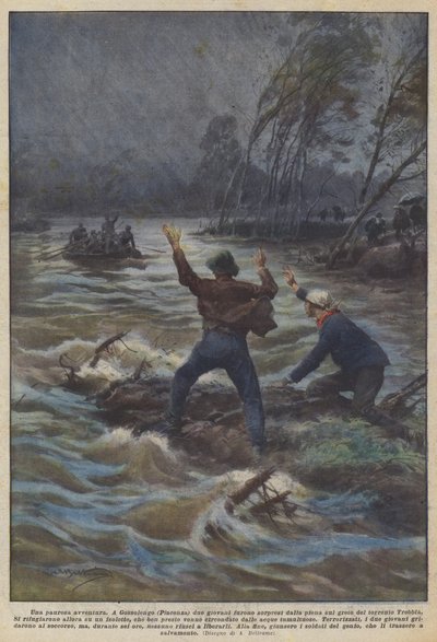 Una paurosa avventura da Achille Beltrame