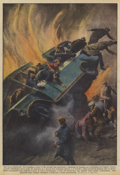Una scena infernale da Achille Beltrame