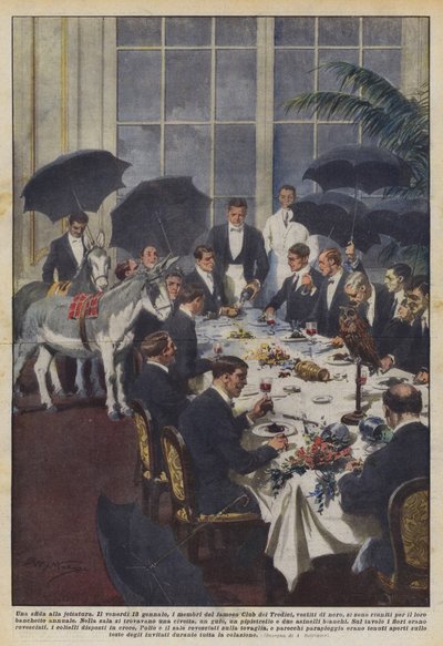 Una sfida alla jettatura da Achille Beltrame