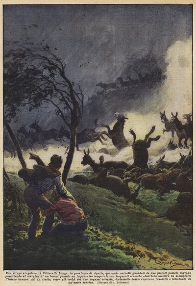 Una strage singolare da Achille Beltrame