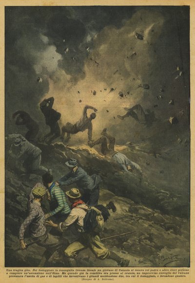 Una tragica gita da Achille Beltrame
