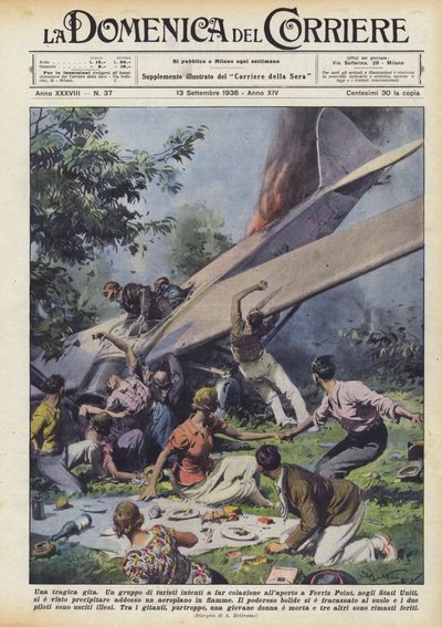 Una tragica gita da Achille Beltrame