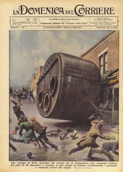 Una valanga di ferro da Achille Beltrame