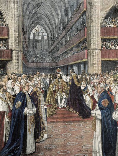Regno Unito (1901). Incoronazione di Edoardo VII nell