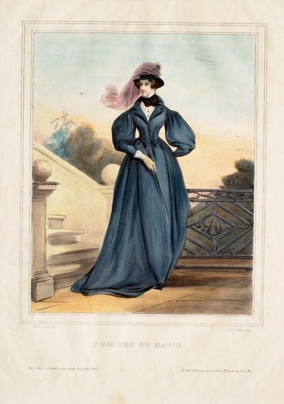 Le 7 del mattino da Achille Devéria