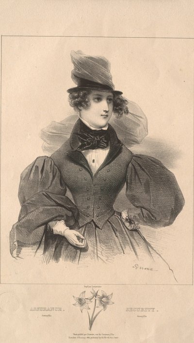 Assicurazione / Sicurezza (Amaryllis) da Achille Devéria
