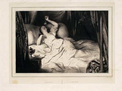 Awake (Risveglio) da Achille Devéria