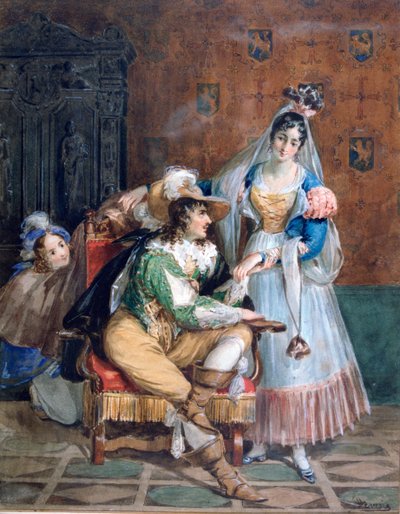 Gallent, c1820-1857 da Achille Devéria
