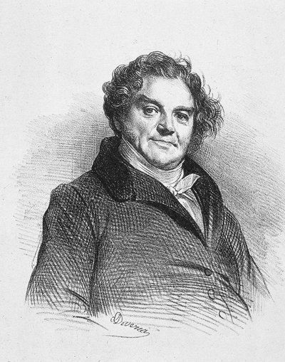 Ritratto di Vidocq di Achille Devéria da Achille Devéria