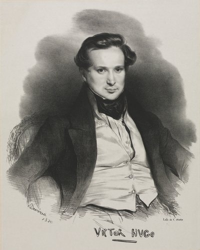 Victor Hugo da Achille Devéria