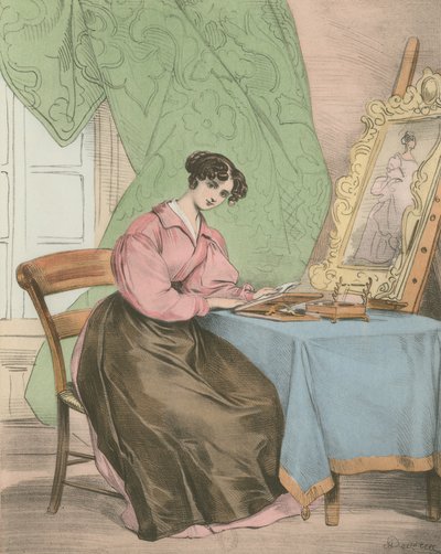 11 ore del mattino da Achille Devéria