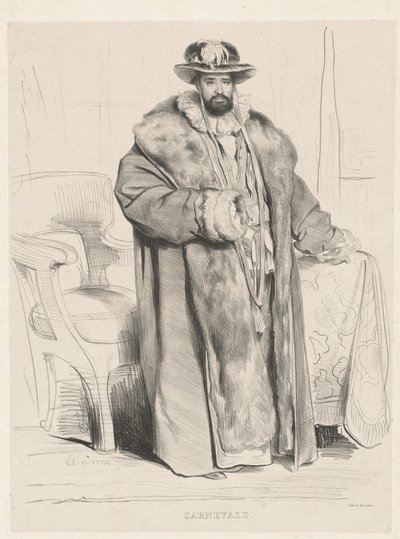 Carnevale da Achille Devéria
