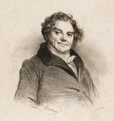 Ritratto di Eugène François Vidocq 1775-1857, c. 1828 da Achille Devéria