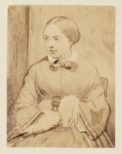 [Ritratto di una giovane donna, probabilmente Cécile Devéria]. da Achille Devéria