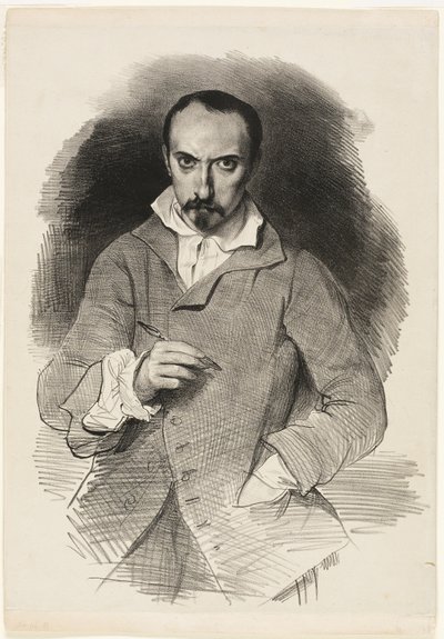 Autoritratto da Achille Devéria