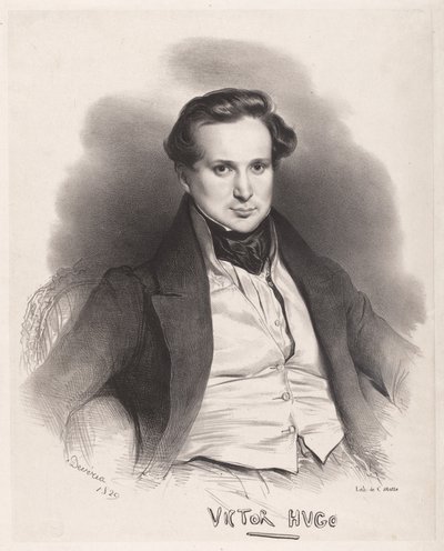 Victor Hugo da Achille Devéria