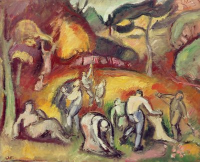 Lavoro autunnale da Achille Emile Othon Friesz