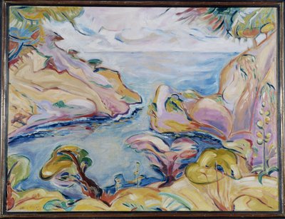 La Calanque de Figuerolles a La Ciotat Achille-Emile Othon Friesz (1879-1949) 1907 da Achille Emile Othon Friesz
